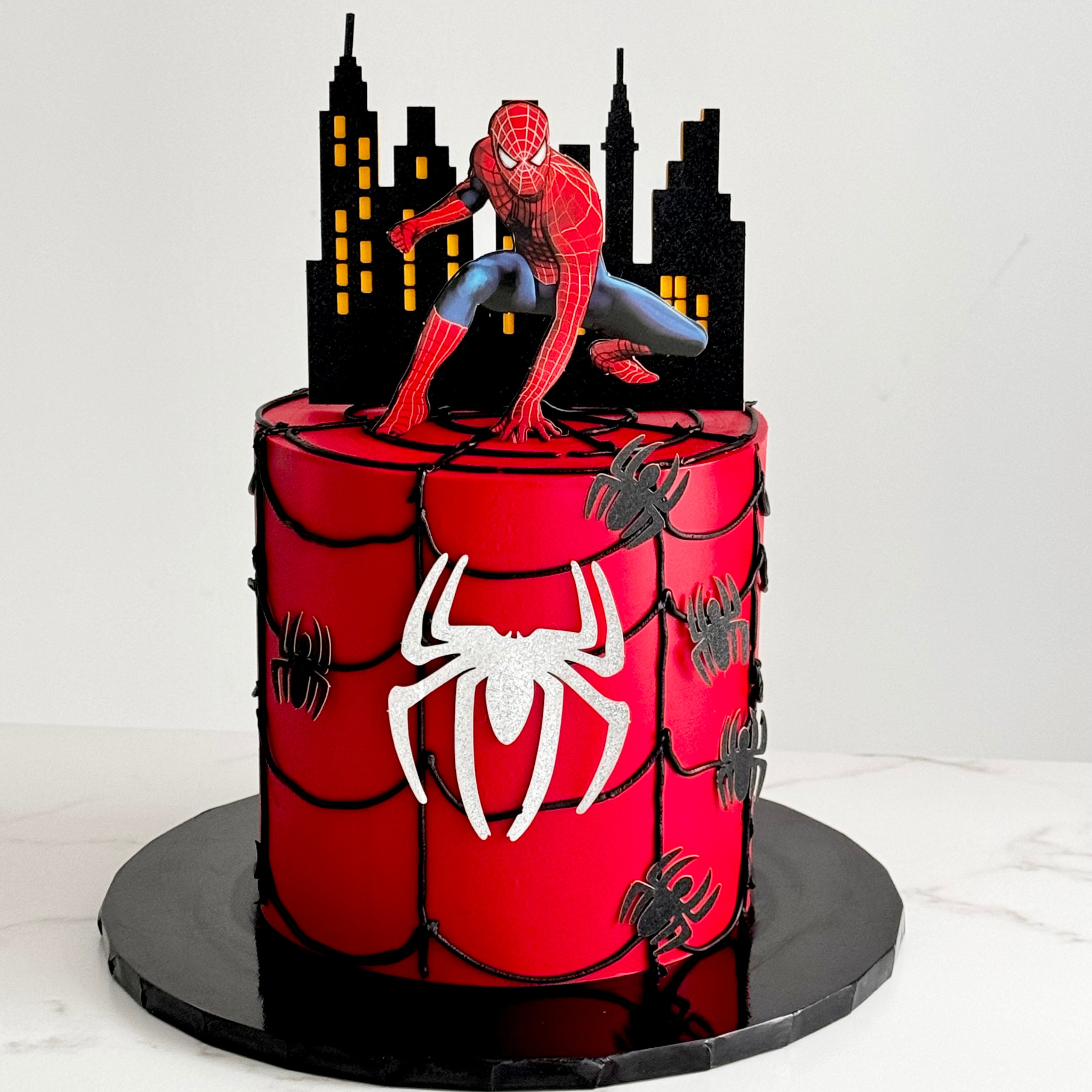 Spiderman Tall Cake - Cake Choice