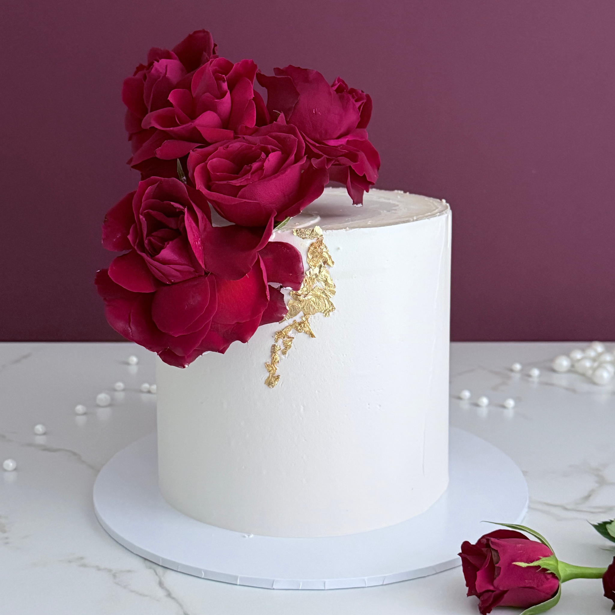 Red Rose Cake - Cake Choice