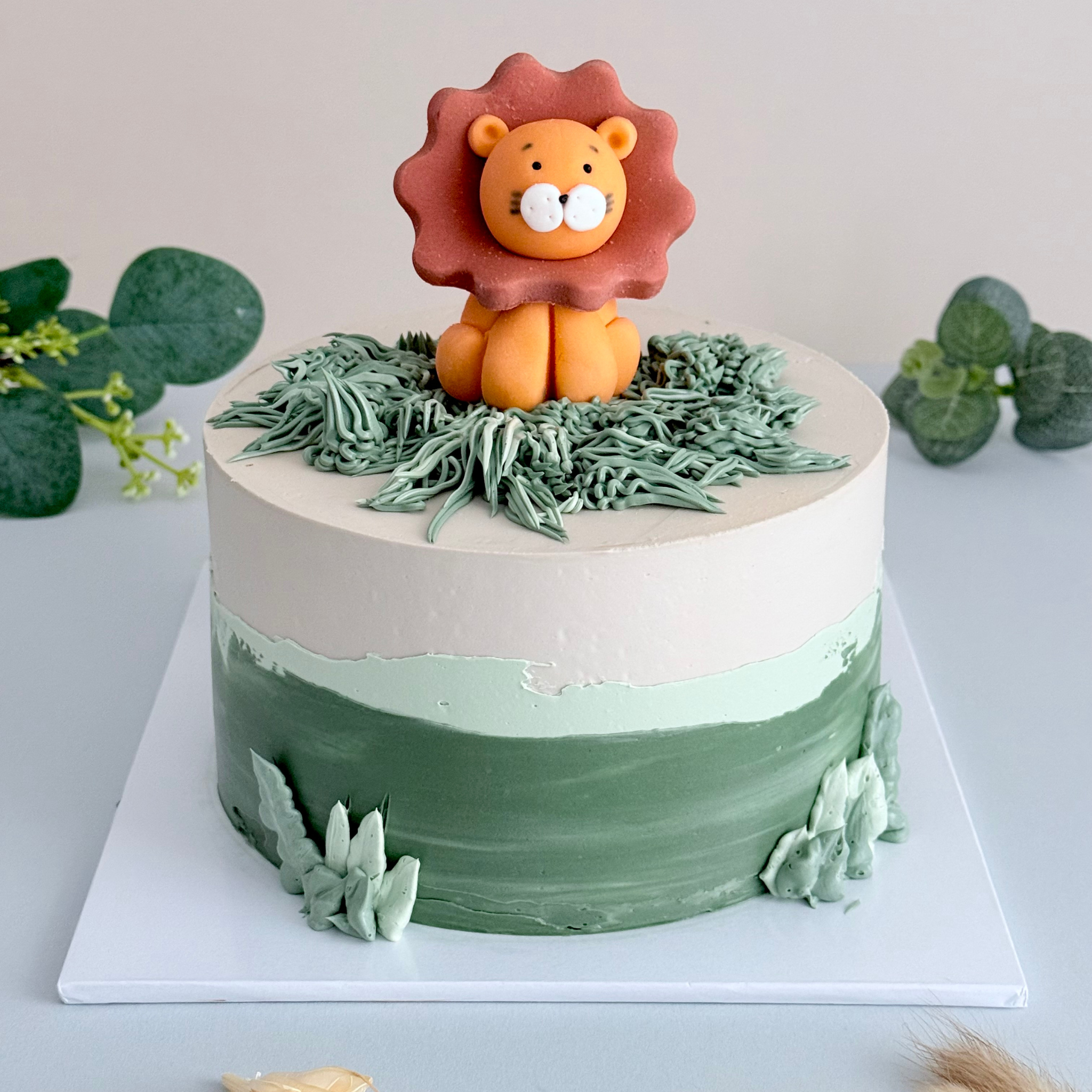 Jungle Lion Cake - Cake Choice