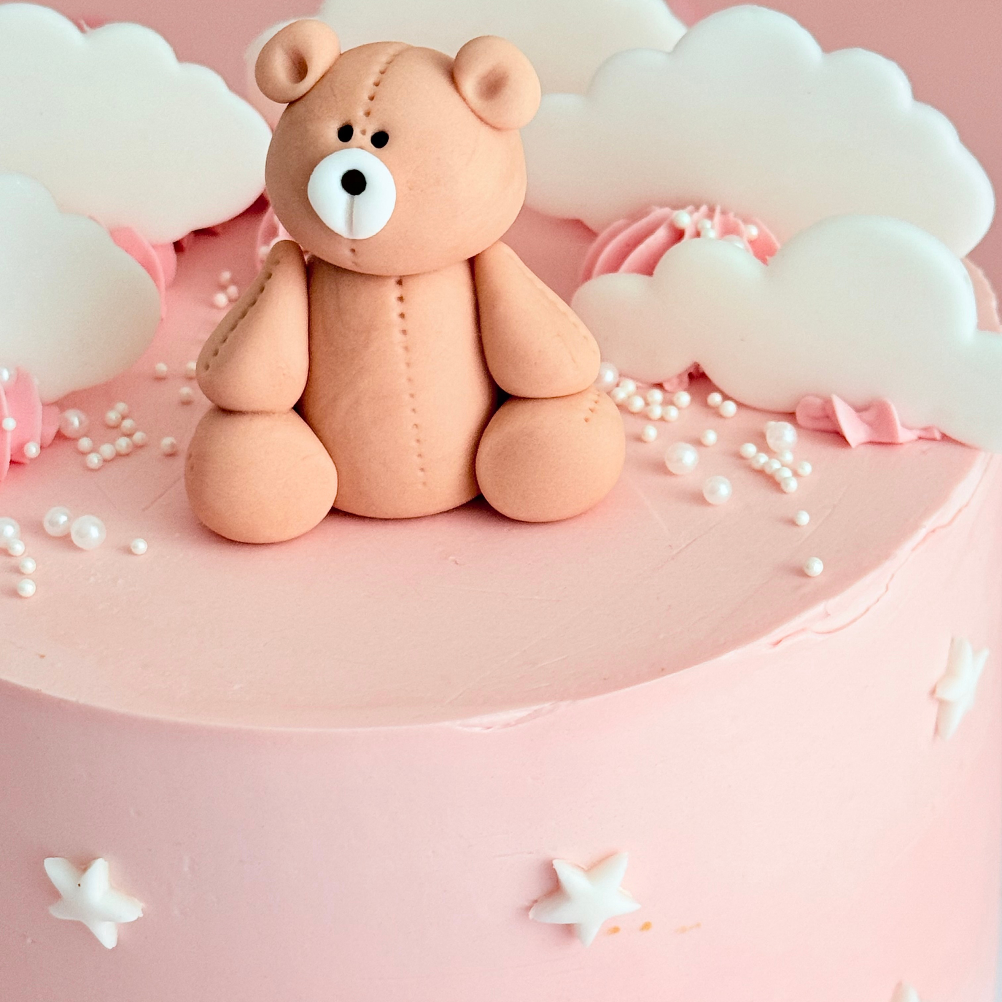 Teddy Bear Pink Cake - Cake Choice