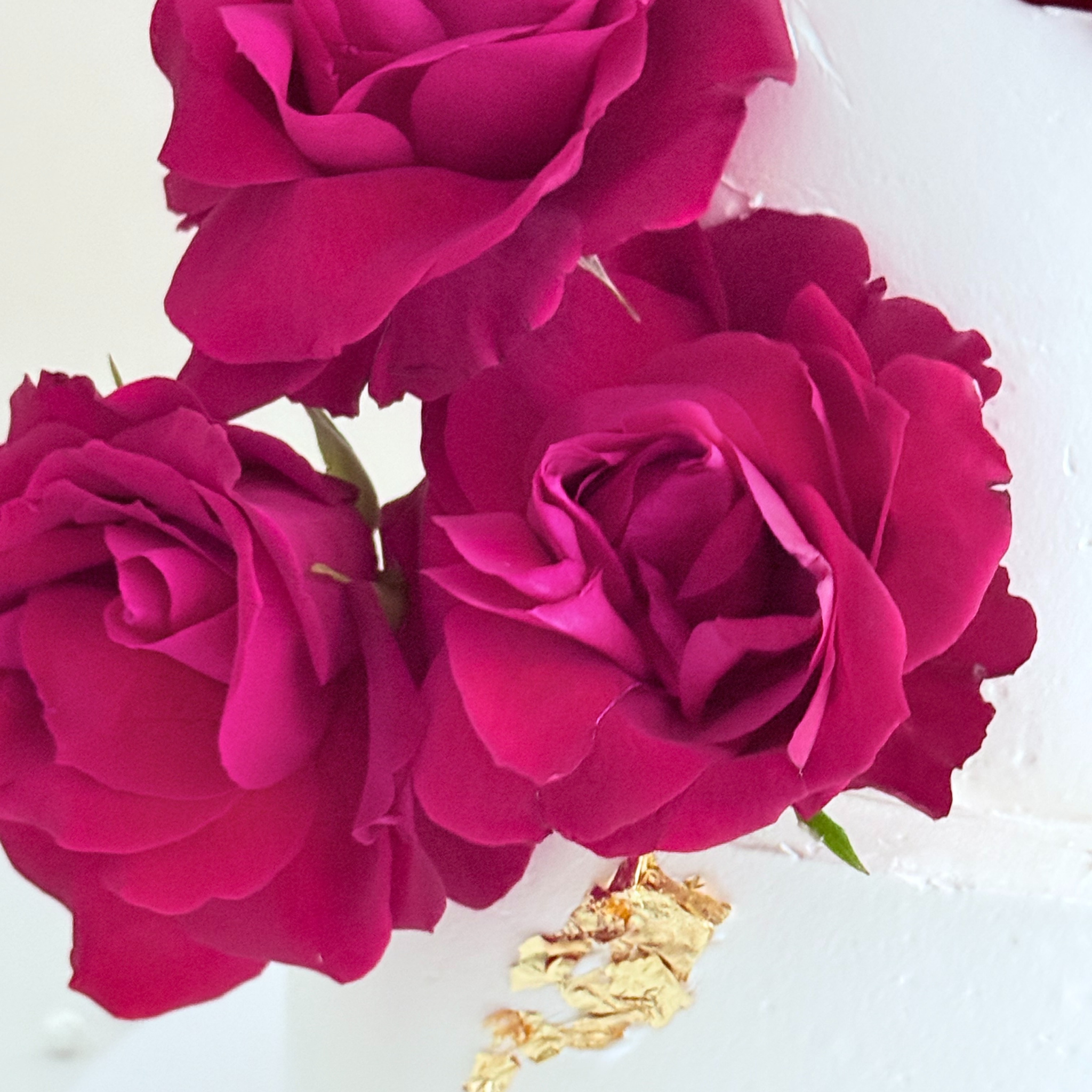 Red Rose Two Tier Cake - Cake Choice